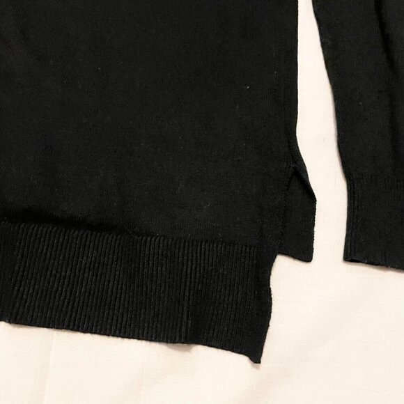 Michael Kors Womens Size Small Long Sleeve Turtleneck Ruffled Sleeves Sweater - Picture 15 of 16